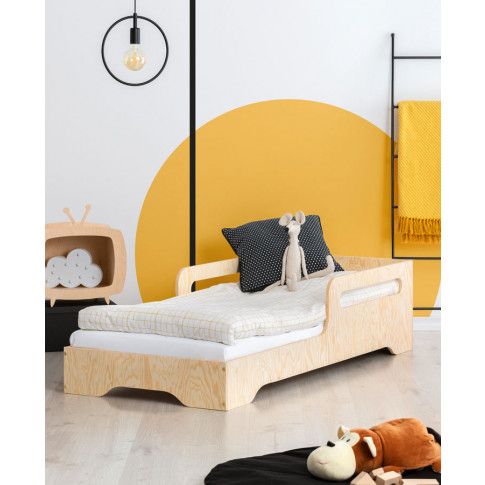 Drewniane sosnowe łóżko dziecięce Filo 3X