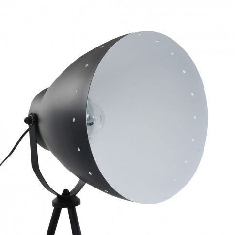 Metalowa lampa podłogowa z okrągłym kloszem EX109-Vella