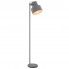 Szara lampa podłogowa minimalistyczna EX137-Solla