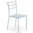 Zdjęcie produktu Krzesło metalowe Stefan - białe.