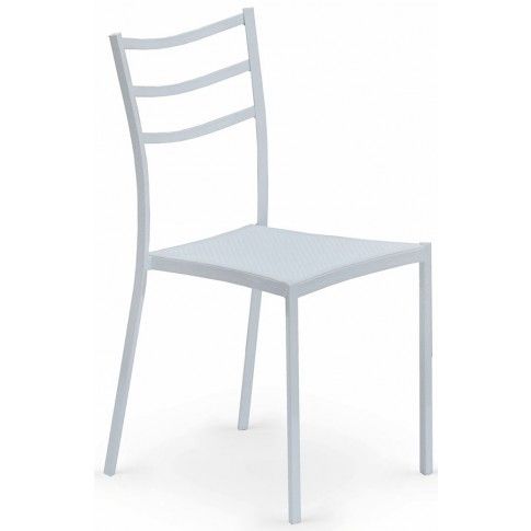 Zdjęcie produktu Krzesło metalowe Midler - białe.