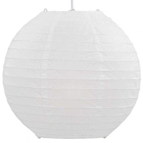 Biała lampa wisząca z papieru ryżowego EX140-Origa