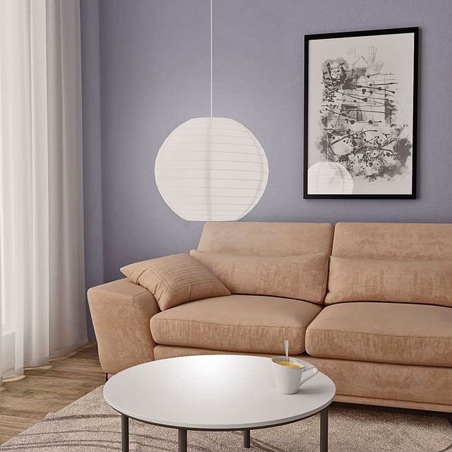 Lampa wisząca kula z papieru ryżowego EX141-Rales