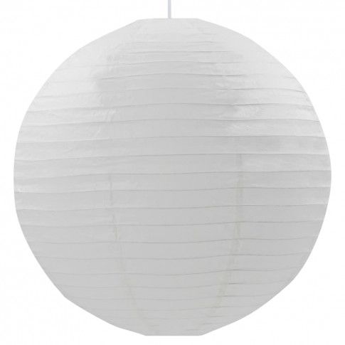 Biała lampa wisząca w stylu japońskim EX142-Origa