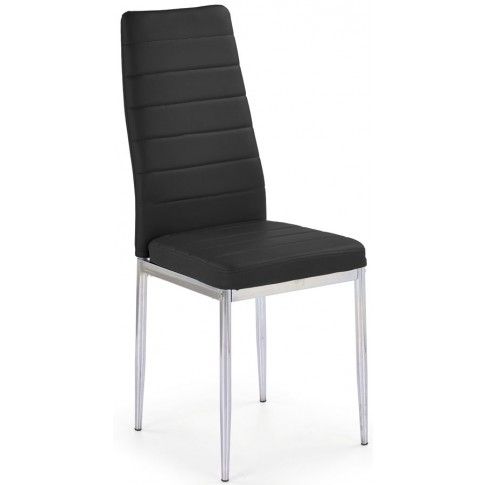 Zdjęcie produktu Tapicerowane krzesło Perks - czarne.