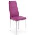 Zdjęcie produktu Tapicerowane krzesło Perks - fioletowe.