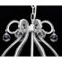 Żyrandol zdobiony szklanymi kryształkami EX150-Odis