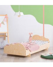 Drewniane pojedyncze łóżko młodzieżowe - Mailo 4X w sklepie Edinos.pl