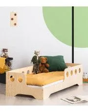 Lewostronne łóżko drewniane dziecięce 16 rozmiarów - Filo 4X w sklepie Edinos.pl
