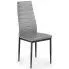 Zdjęcie produktu Tapicerowane krzesło Zenida - popielate.