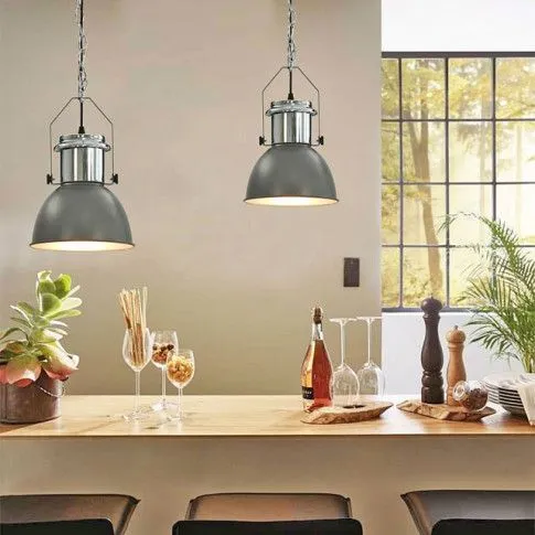 Wizualizacja wnętrza z wykorzystaniem lamp wiszących EX156-Nilos