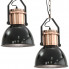 Lampy wiszące czarne loftoweEX156-Nilos