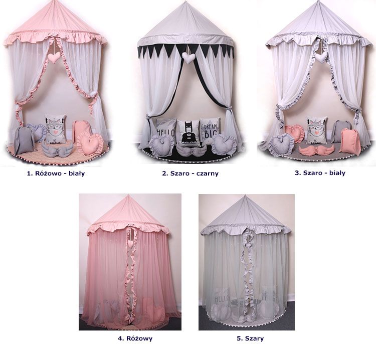 Baldachim dla dziecka z 6 poduszkami Sentopia 4X- sklep Edinos.pl