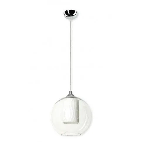 Minimalistyczna szklana lampa wisząca EX158-Globi