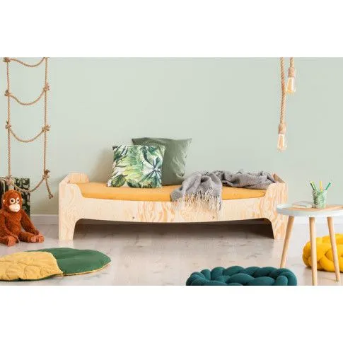 Drewniane młodzieżowe łóżko jednoosobowe Mailo 7X