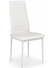 Tapicerowane krzesło Dikon - białe w sklepie Edinos.pl