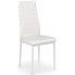 Zdjęcie produktu Tapicerowane krzesło Dikon - białe.