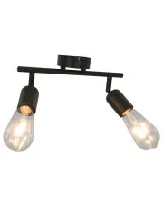 Czarna loftowa lampa listwa sufitowa - EX813-Celix w sklepie Edinos.pl