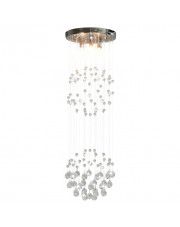 Kryształowa lampa sufitowa kula w stylu glamour - EX160-Soni w sklepie Edinos.pl