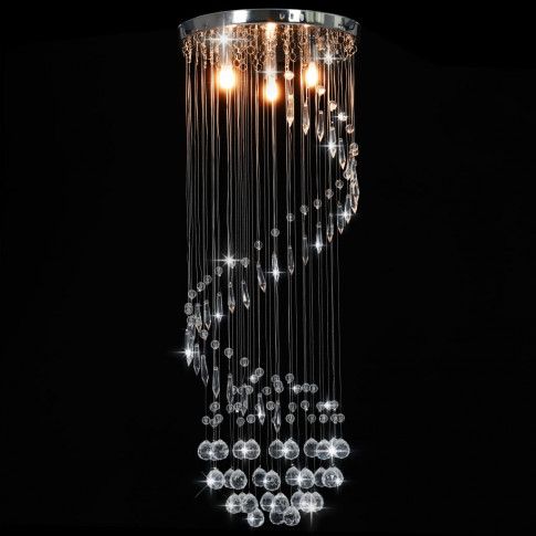 Lampa sufitowa wisząca z kryształkami EX161-Donis