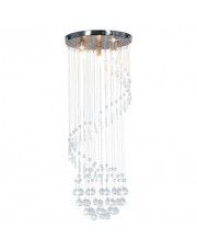 Lampa sufitowa kryształowa spirala - EX161-Donis w sklepie Edinos.pl