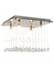 Kwadratowa lampa sufitowa w stylu glamour - EX163-Volta