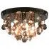 Czarna lampa sufitowa w stylu glamour EX164-Winta