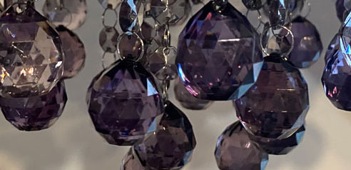 Lampa sufitowa z kryształkami EX1364-Winta