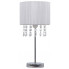 Biała lampka stołowa w stylu glamour EX817-Alesa