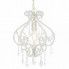 Biała lampa sufitowa z kryształkami EX168-Belisa