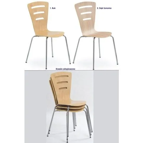 Zdjęcie profilowane krzesło buk Leya | Edinos.pl