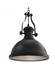 Czarna industrialna lampa sufitowa - EX173-Rozi