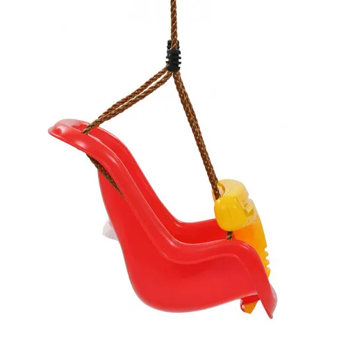 Kolorowa hustawka niemowlęca z zabezpieczeniem Bernie