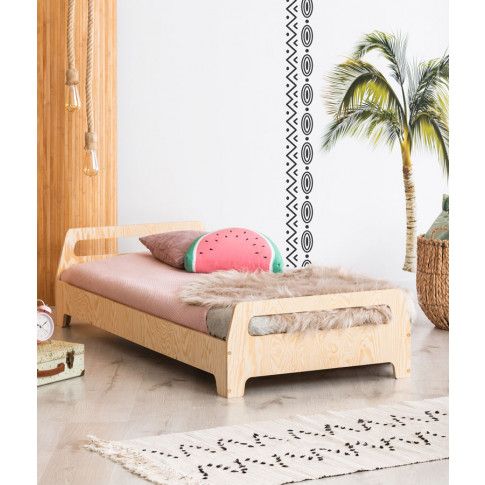 Drewniane nowoczesne łóżko młodzieżowe Mailo 9X