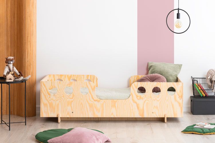 Łóżko dziecięce w stylu skandynawskim Nako 7X