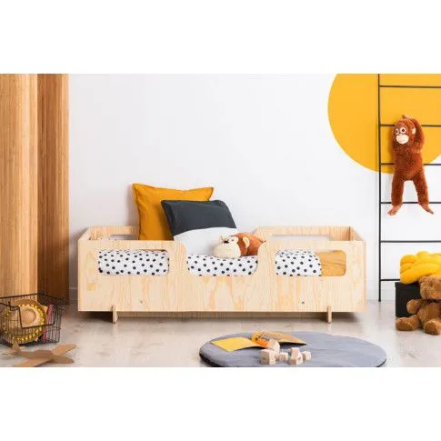 Drewniane łóżko młodzieżowe ze stelażem Filo 9X