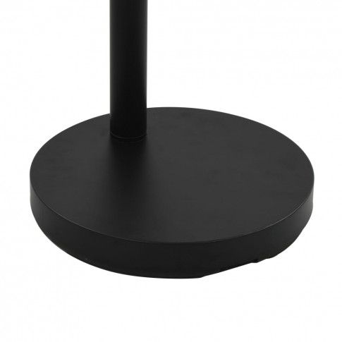 Okrągła czarna podstawa lampy stojącej EX184-Atina
