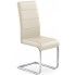 Zdjęcie produktu Tapicerowane krzesło nowoczesne Nivor - kremowe.