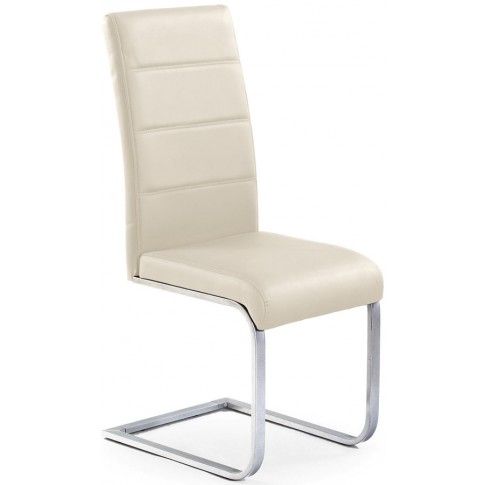Zdjęcie produktu Tapicerowane krzesło Nivor - kremowe.