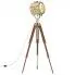 Fotografia vidaXL Lampa podłogowa na trójnogu, lite drewno mango, 165 cm z kategorii Przeznaczenie