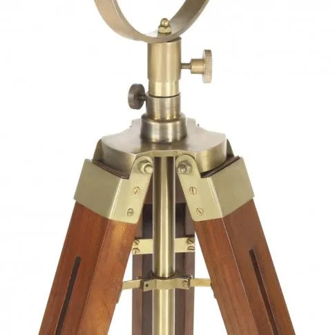 Szczegółowe zdjęcie nr 10 produktu vidaXL Lampa podłogowa na trójnogu, lite drewno mango, 165 cm