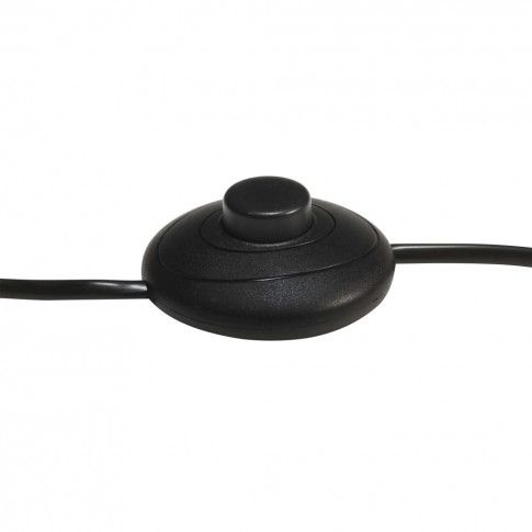 Czarny włącznik lampy podłogowej EX195-Savita