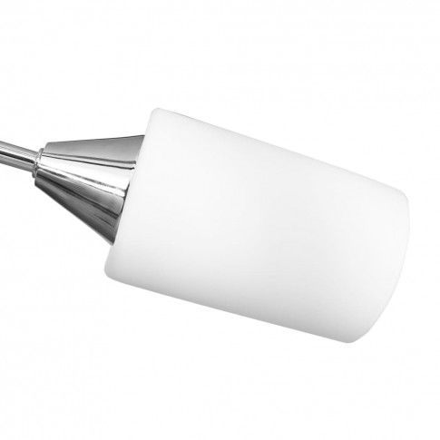 Biały, podłużny klosz lampy EX216-Meliva