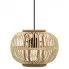Brązowa drewniana lampa wisząca - EX218-Ablo