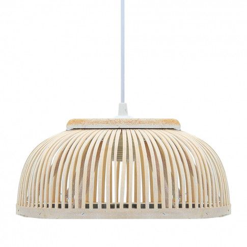 Biała lampa wisząca w stylu skandynawskim EX219-Breva