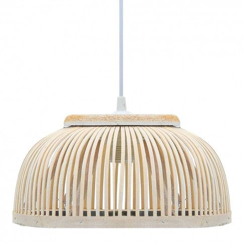 Biała lampa wisząca w stylu skandynawskim EX220-Breva 
