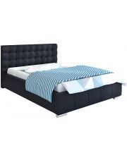 Podwójne łóżko z pojemnikiem 160x200 Elber 2X - 36 kolorów w sklepie Edinos.pl