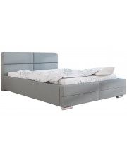 Podwójne łóżko ze schowkiem 140x200 Oliban 2X - 48 kolorów w sklepie Edinos.pl
