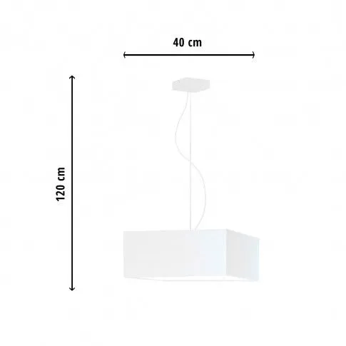 Wymiary lampy wiszącej EX226-Sangris