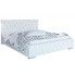 Tapicerowane pikowane łóżko 180x200 Loban